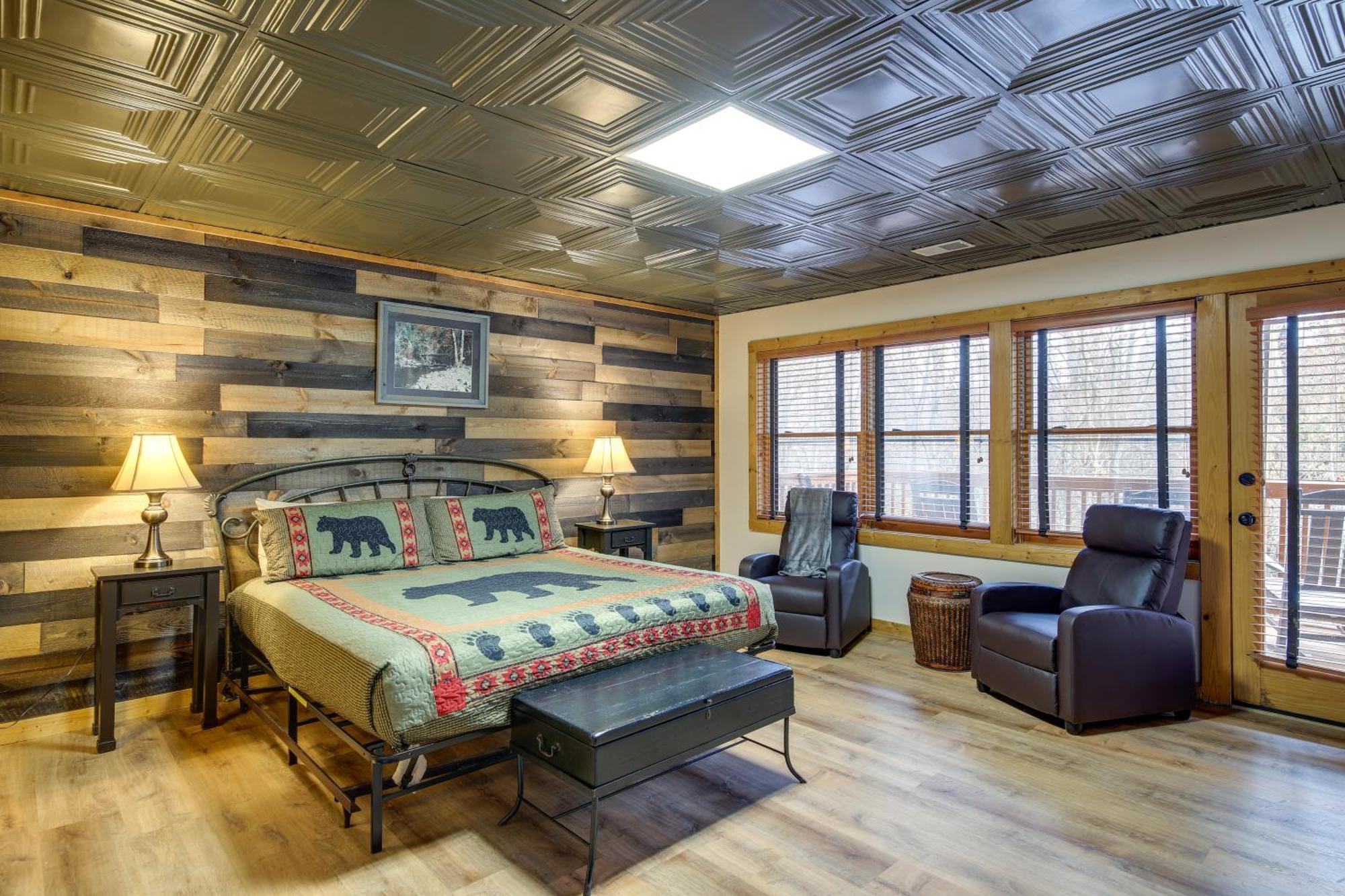 Вілла Pet-Friendly Gatlinburg Retreat With Hot Tub! Екстер'єр фото